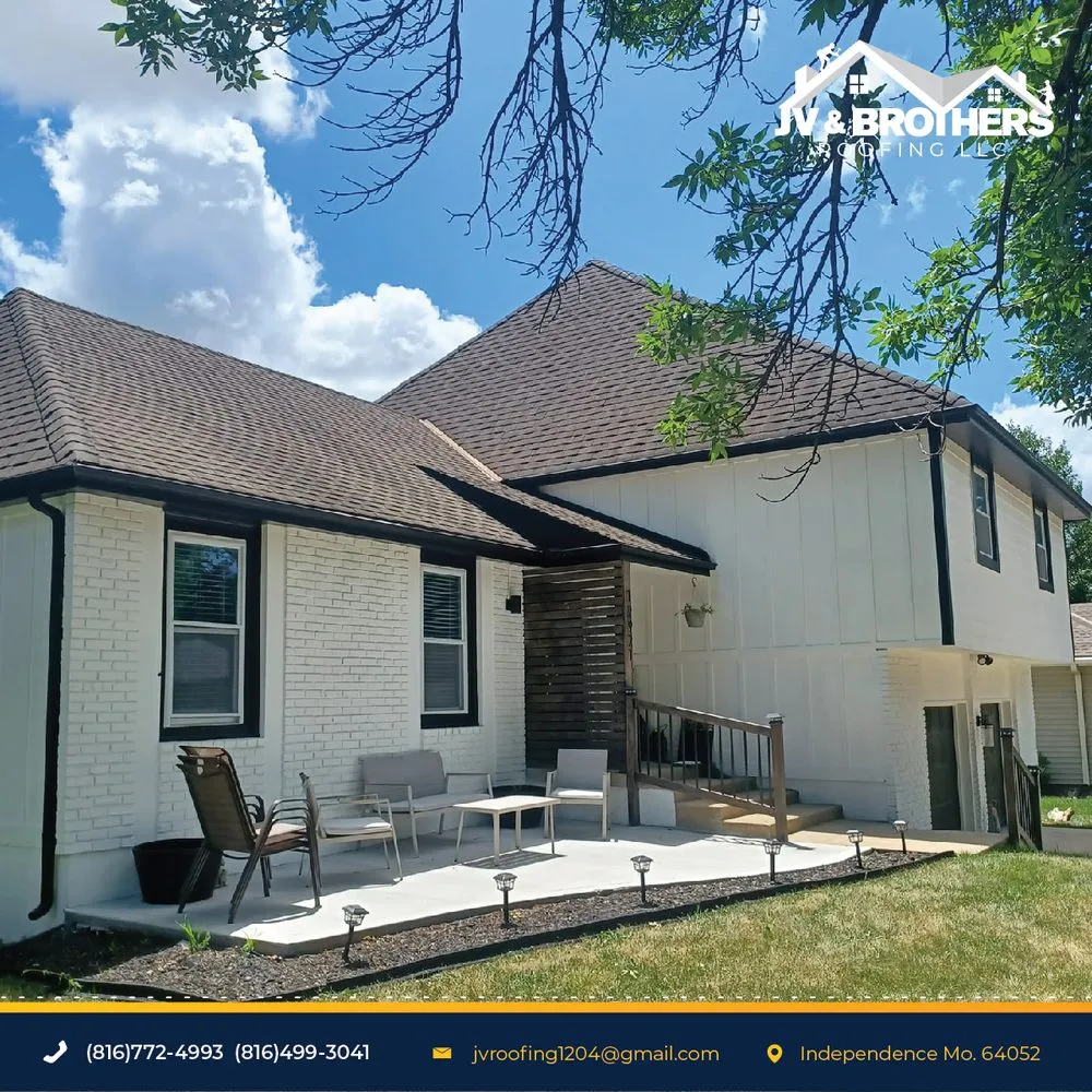 Slide of JV & Brothers Roofing