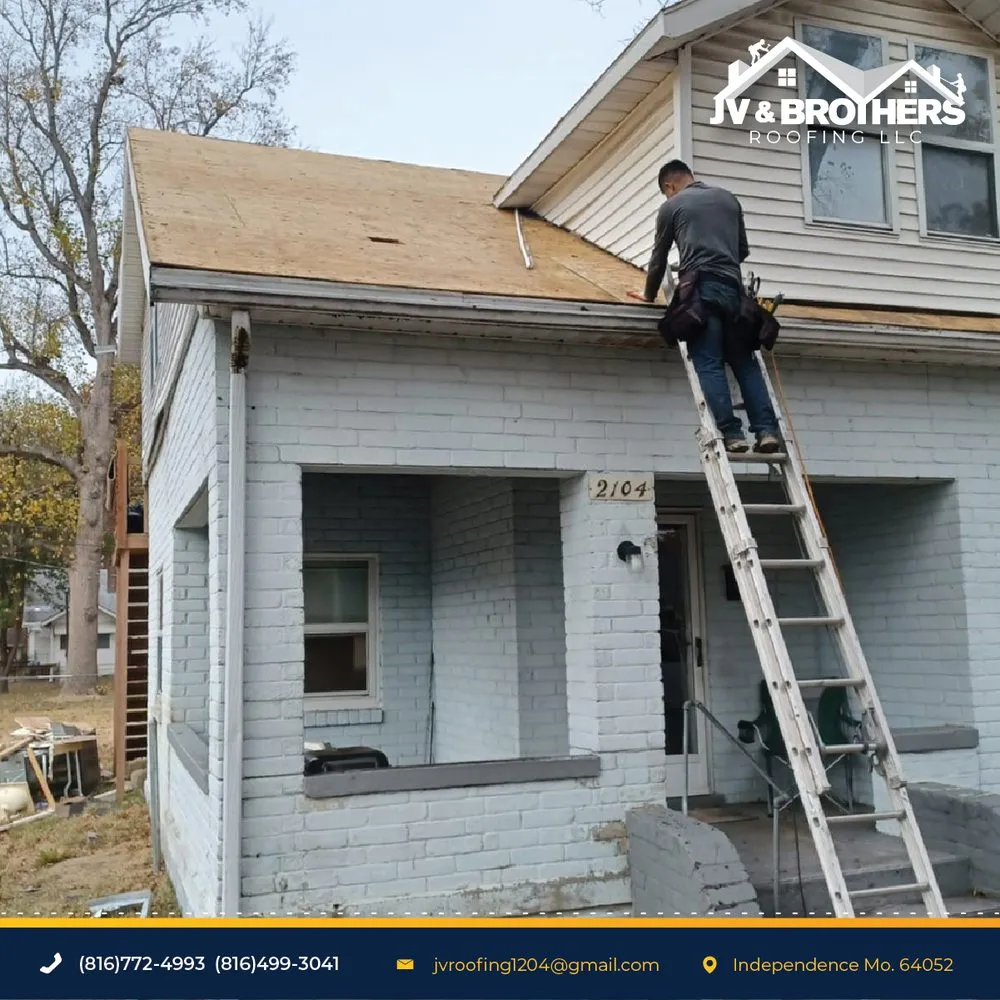 Slide of JV & Brothers Roofing