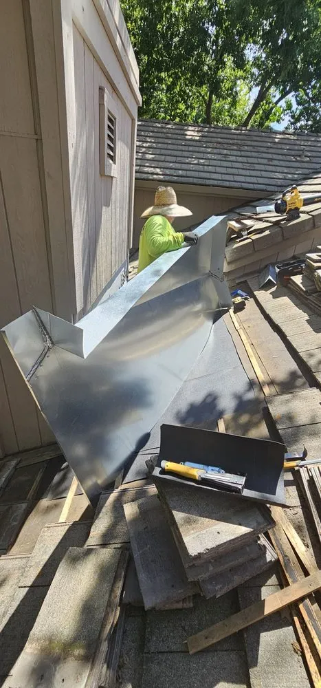 Slide of J&V Roofing Service