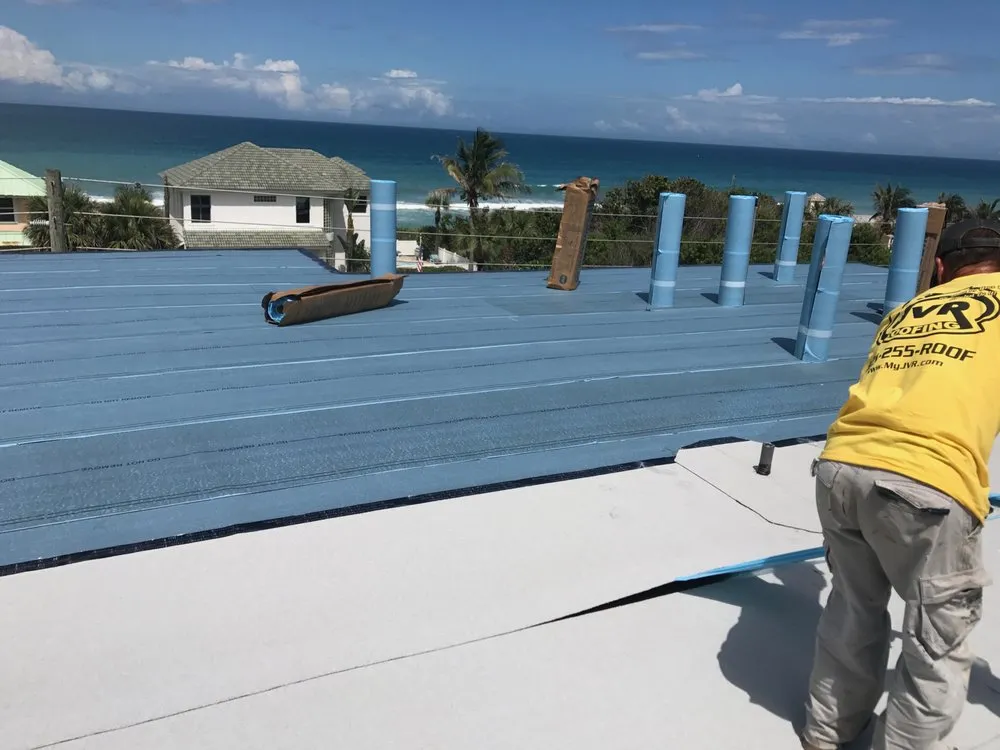 Slide of JVR Roofing