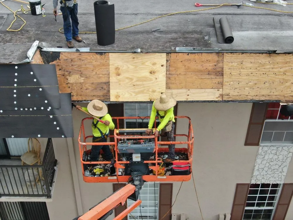 Slide of JVV Roofing