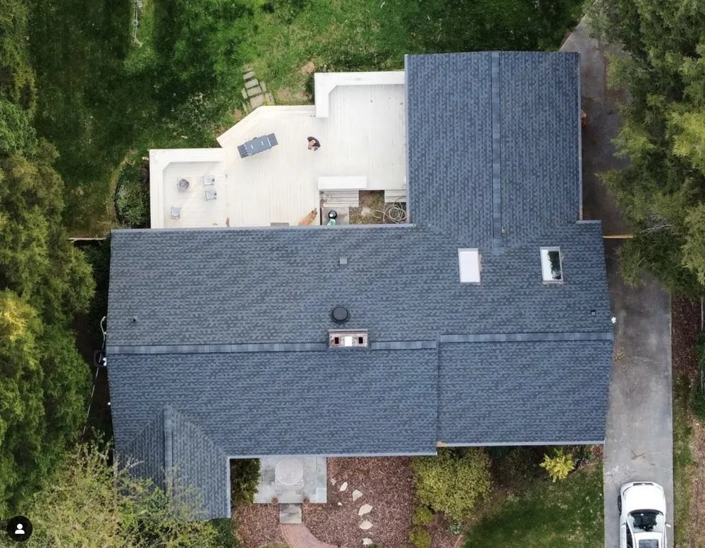 Local residential roofing service after storm damage in Winston-Salem, NC by JW Services Roofing