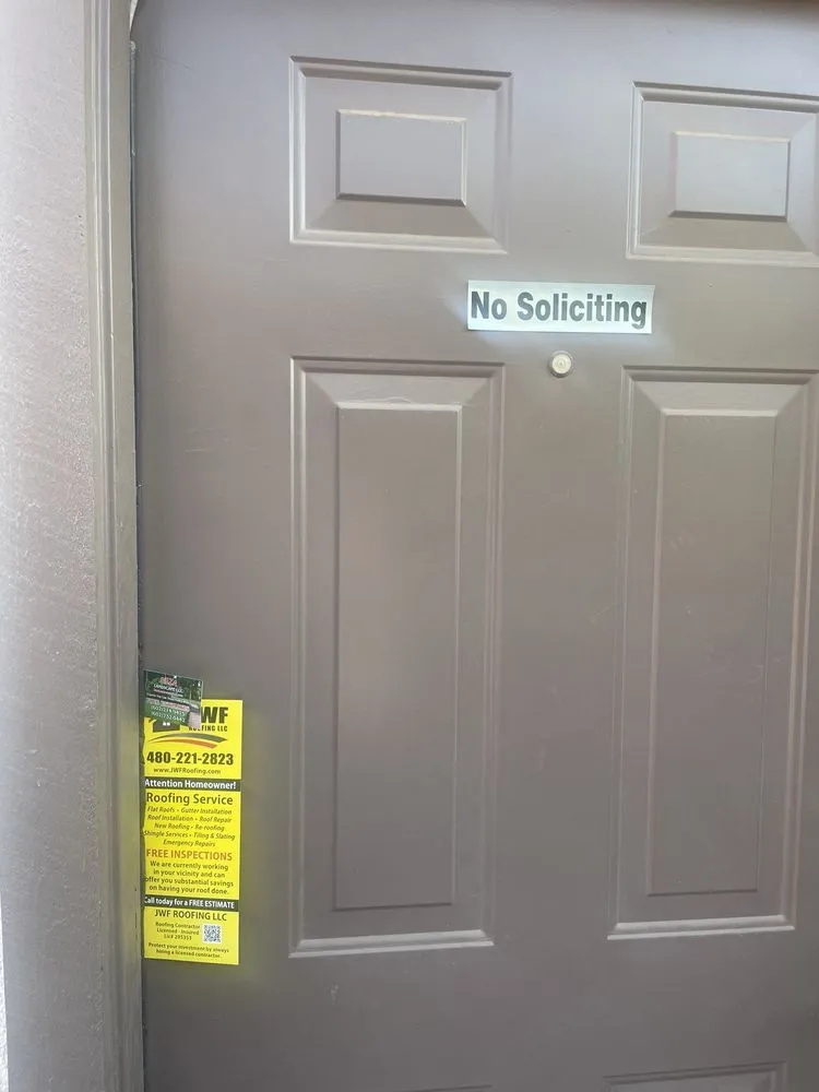 Slide of JWF Roofing