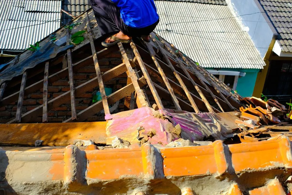 Emergency storm damage roof repair experts serving Columbia Cross Roads, PA - K & K Roofing and Seamless Gutters