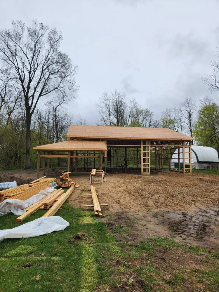 Local metal roofing installation in Snover, MI by K & M Home Improvements