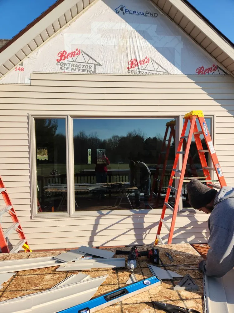 Professional metal roofing installation in Snover, MI by K & M Home Improvements