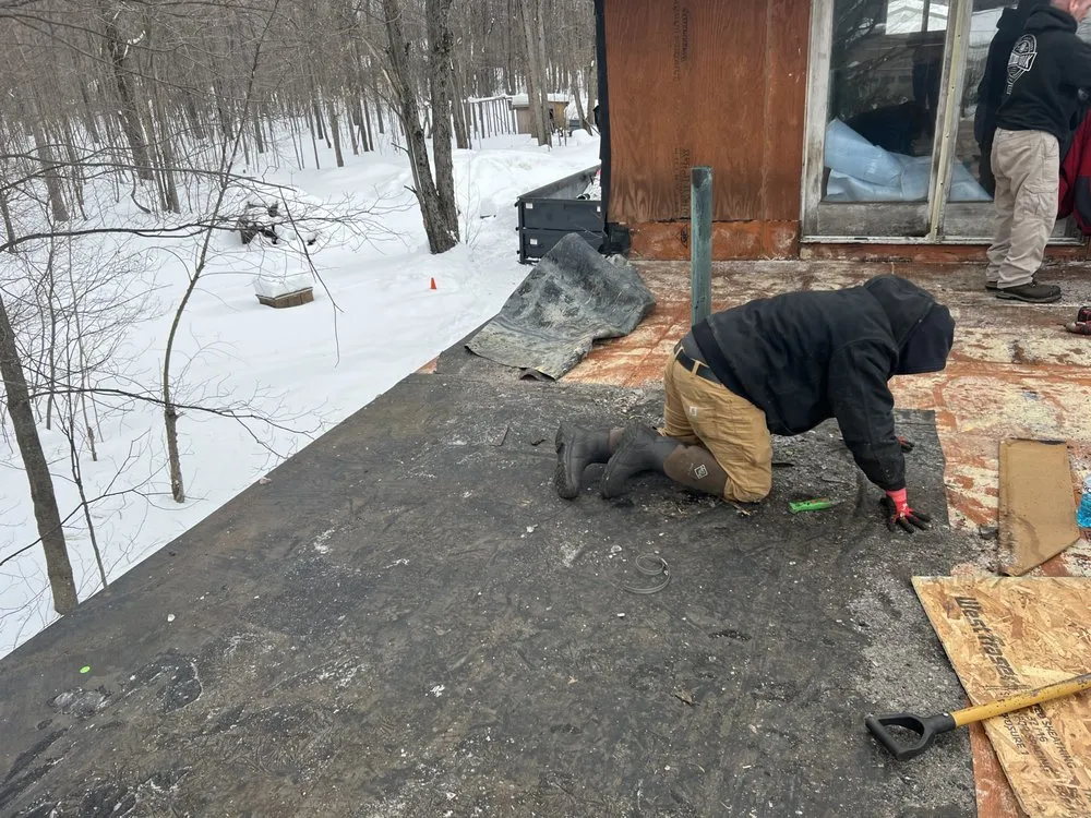 Slide of K & M Roofing