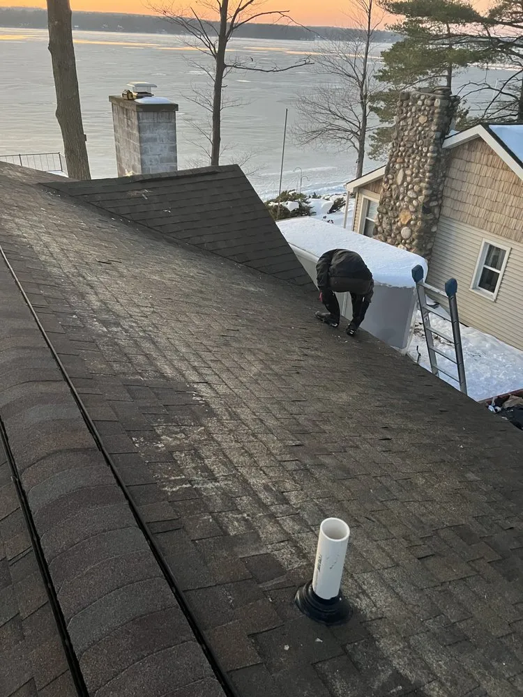 Slide of K & M Roofing