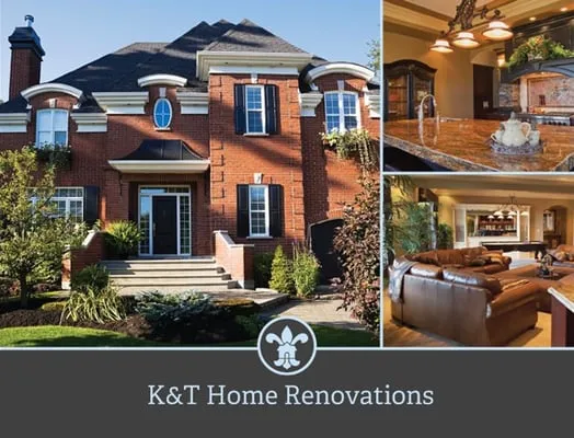 K & T Home Renovations Logo