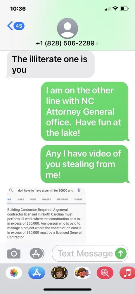 Slide of K. B. Silver Construction