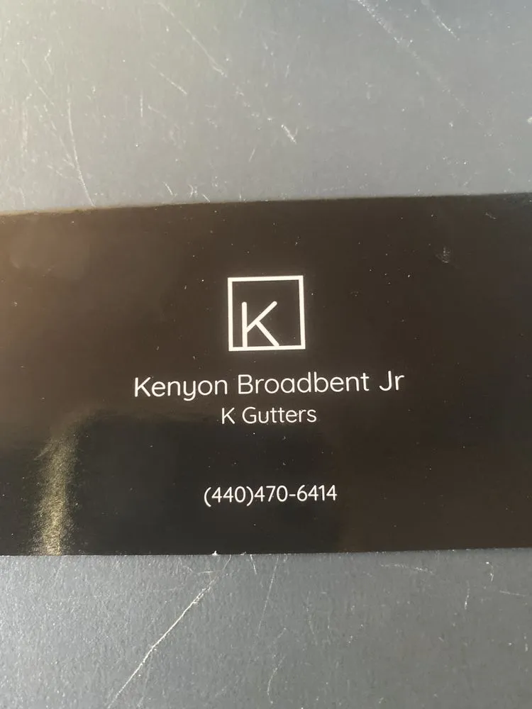Slide of K Style Gutters