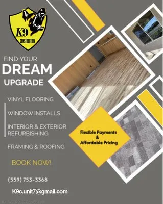 K9 Construction Logo