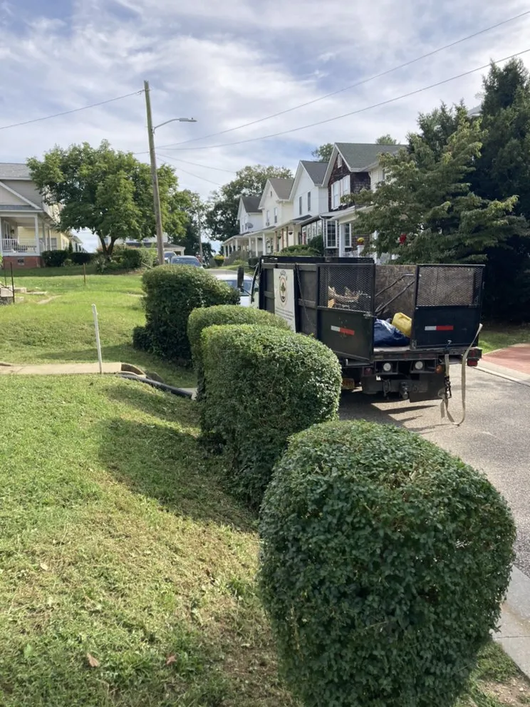 Slide of Kaley's Lawn Care