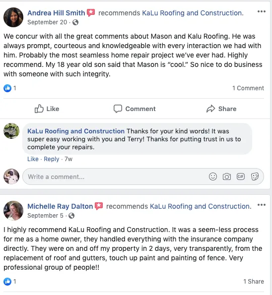 Slide of Kalu Roofing & Construction