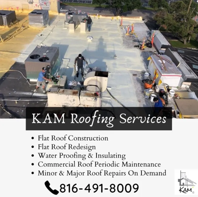 Slide of KAM Roofing & Remodeling
