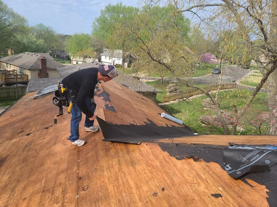 Slide of Kansas City Roofing Company