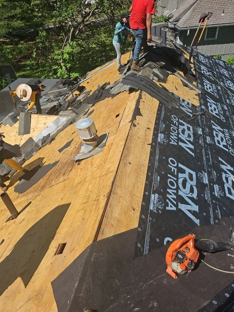 Slide of Kansas City Roofing Company