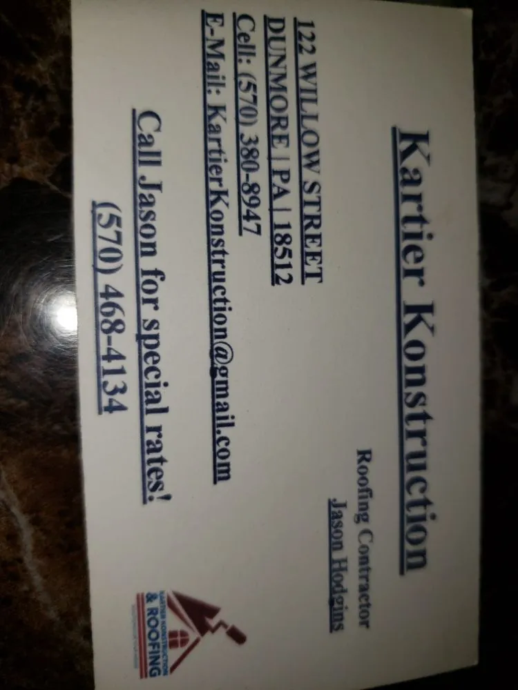 Slide of Kartier Konstruction