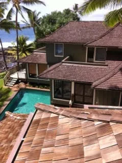 Slide of Kauai Roof Cleaning