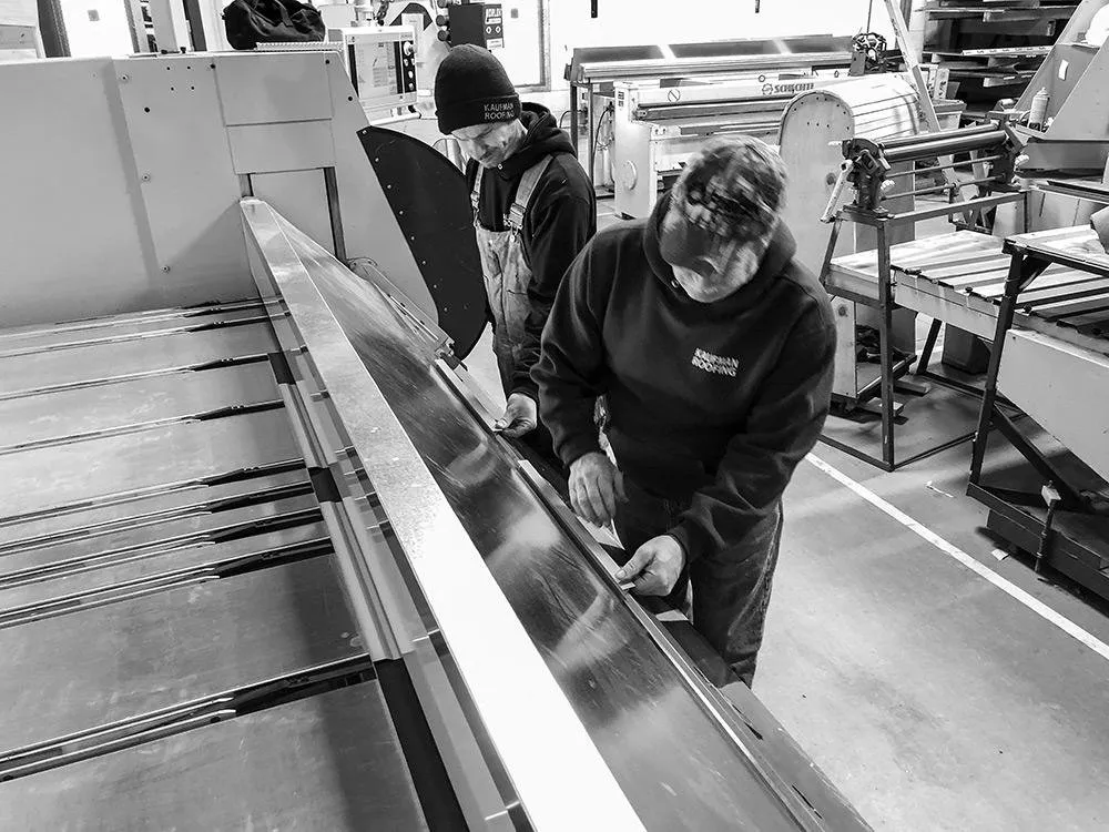 Slide of Kaufman Roofing