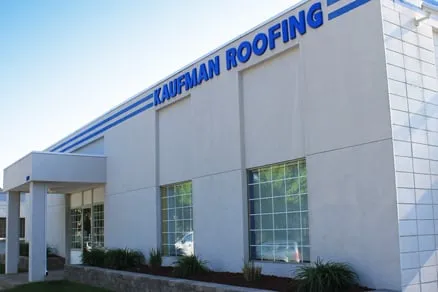 Slide of Kaufman Roofing