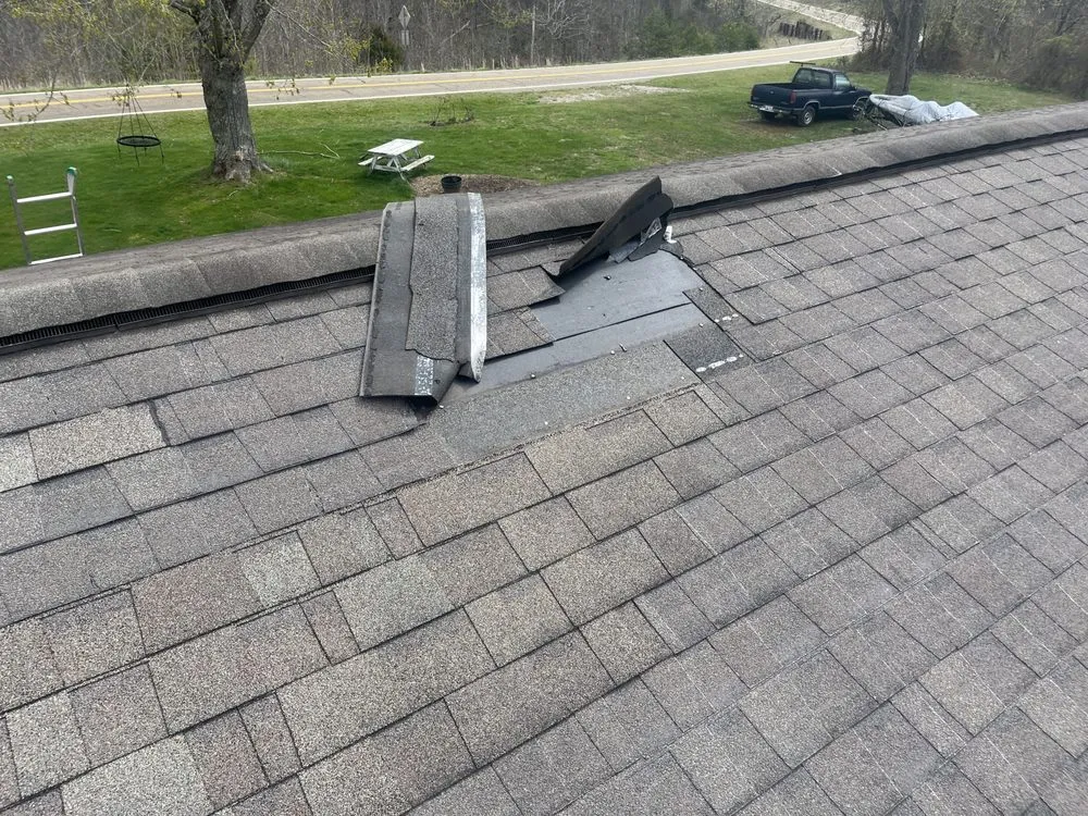Expert roof leak repair after storm damage across Chesapeake, OH - KC's Construction