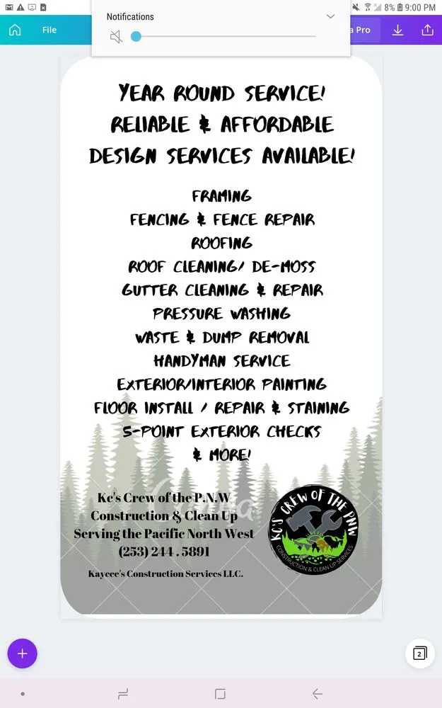 Slide of Kcs Crew of the PNW