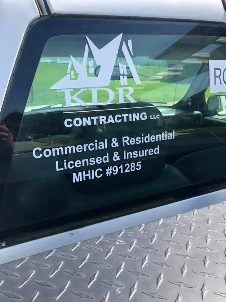 Slide of KDR Contracting