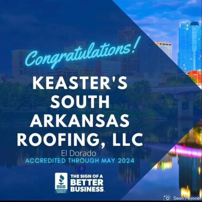 Slide of Keasters South Arkansas Roofing