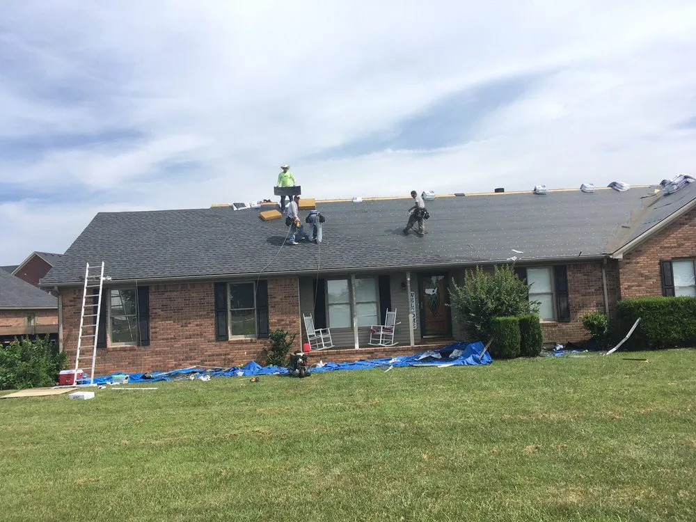 Slide of Keen Roofing