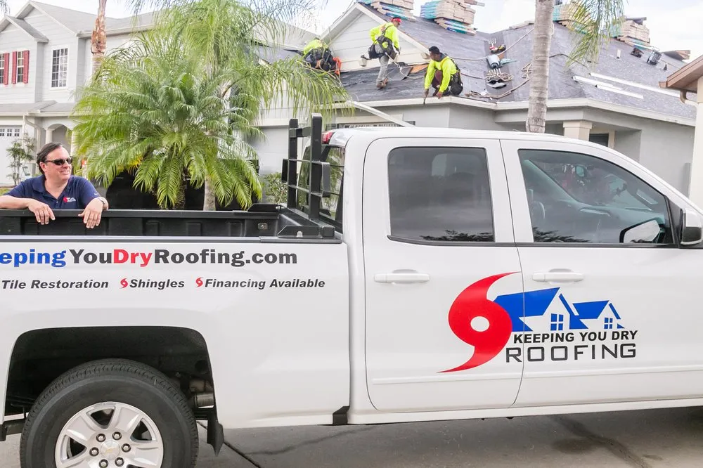 Slide of Keeping You Dry Roofing