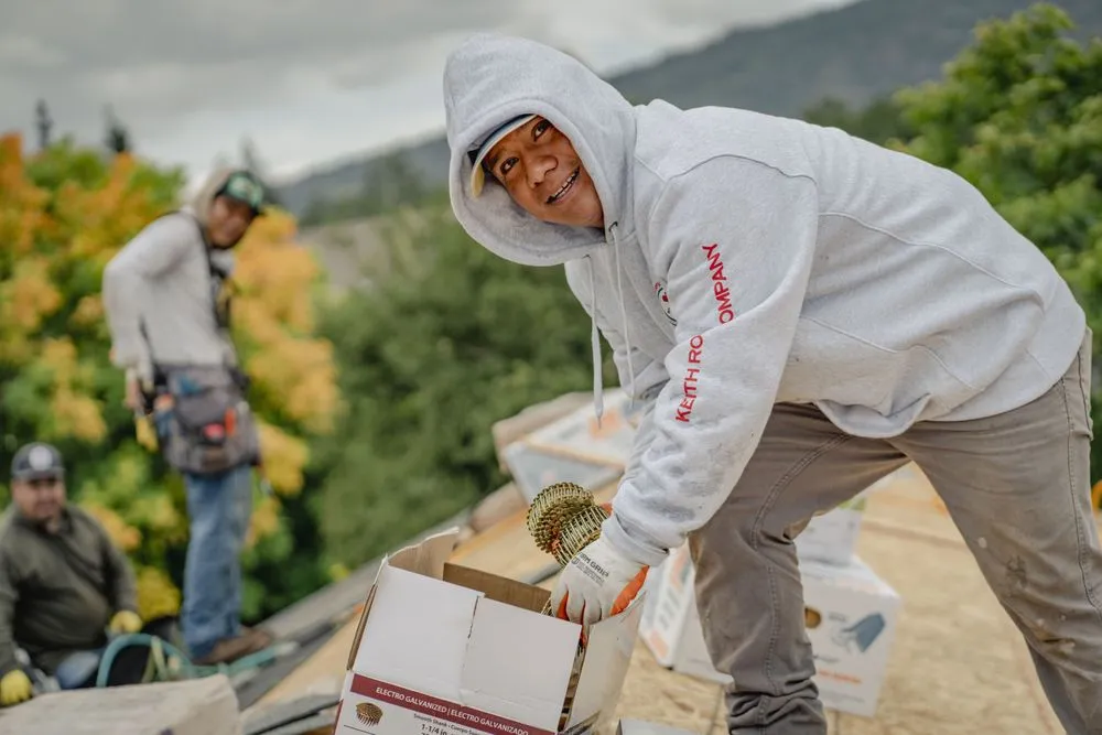 Slide of Keith Roofing