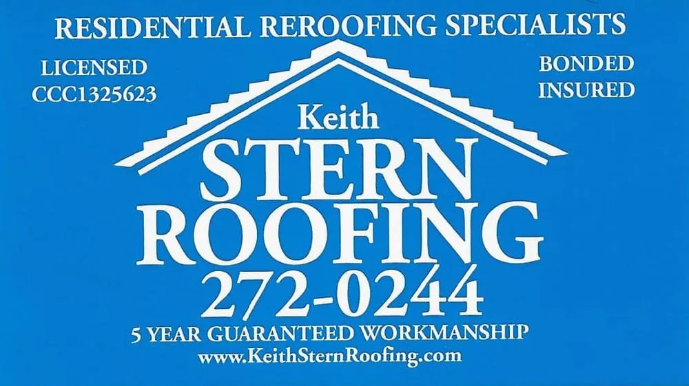 Slide of Keith Stern Roofing