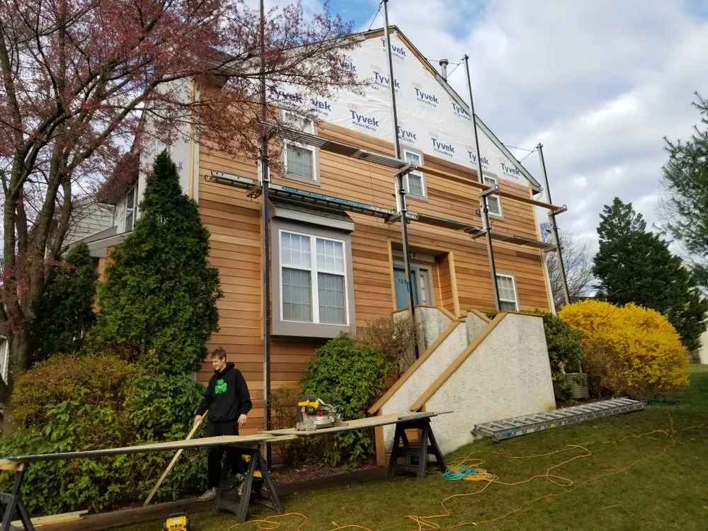 Emergency flat roof repair in Essington, PA by Kelly