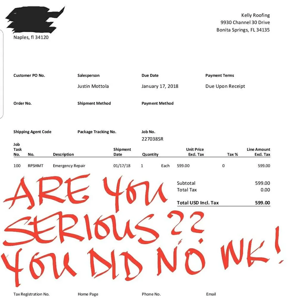 Slide of Kelly Roofing