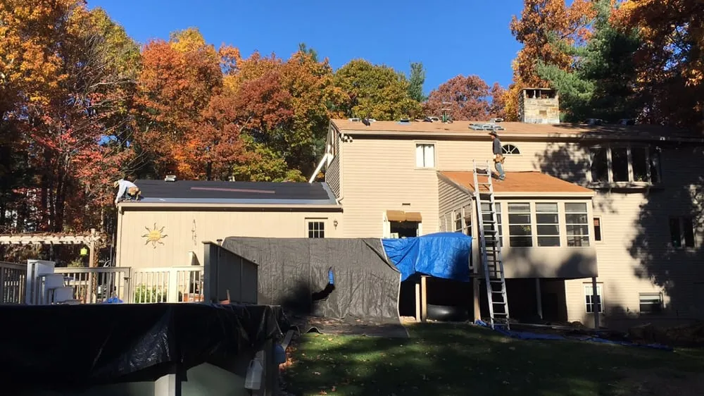 Slide of Kelly's Roofing