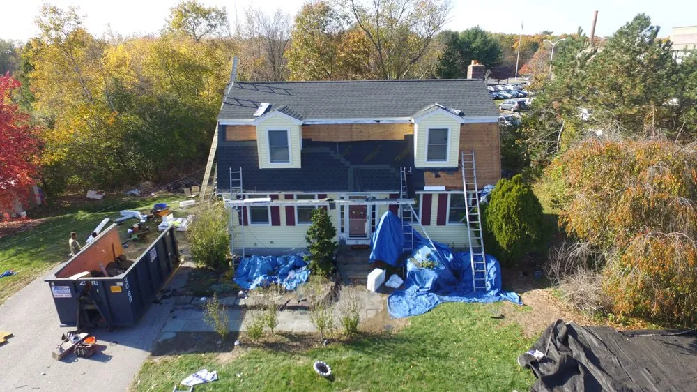 Slide of Kelly's Roofing