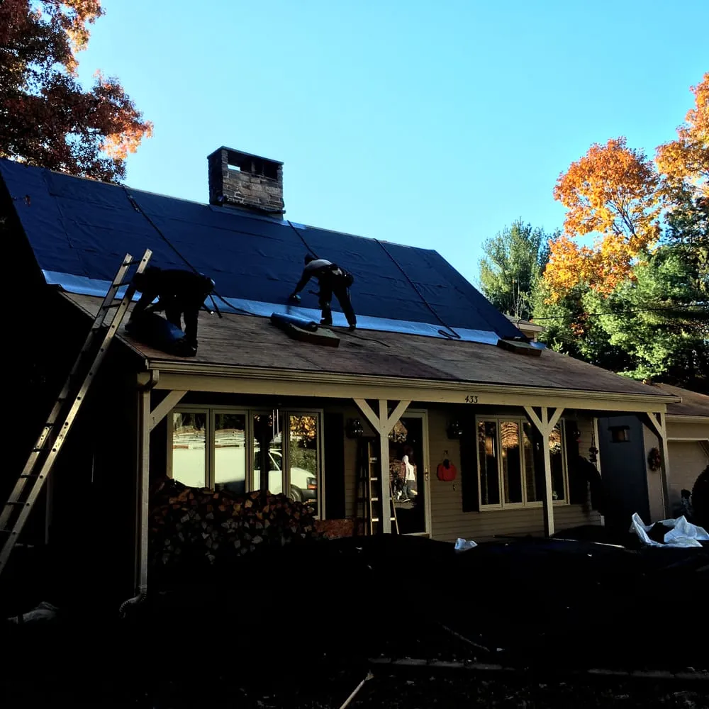 Slide of Kelly's Roofing