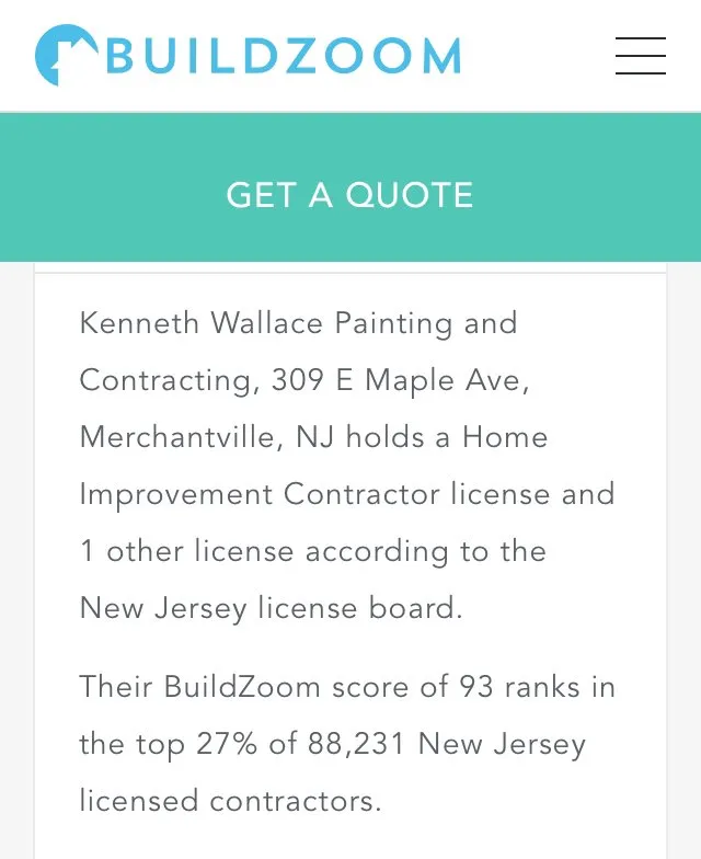 Slide of Ken Wallace Painting and Contracting