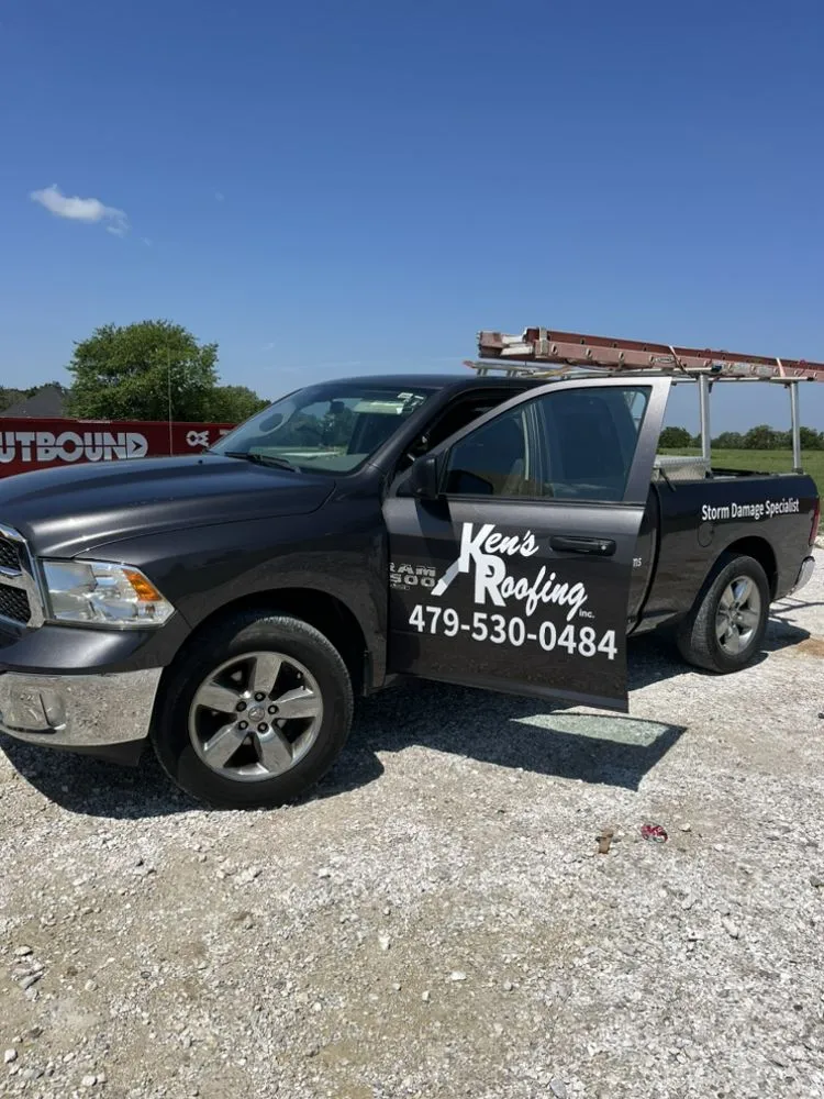 Slide of Ken's Roofing