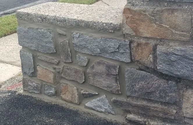 Slide of Keystone Brick & Stucco