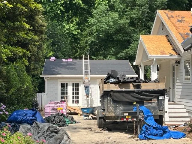 Slide of Keyway Construction and Roofing