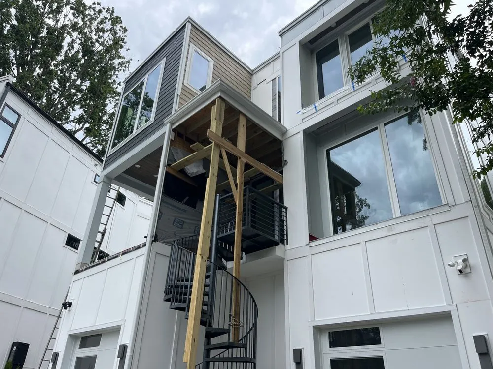 Slide of Keyway Construction and Roofing