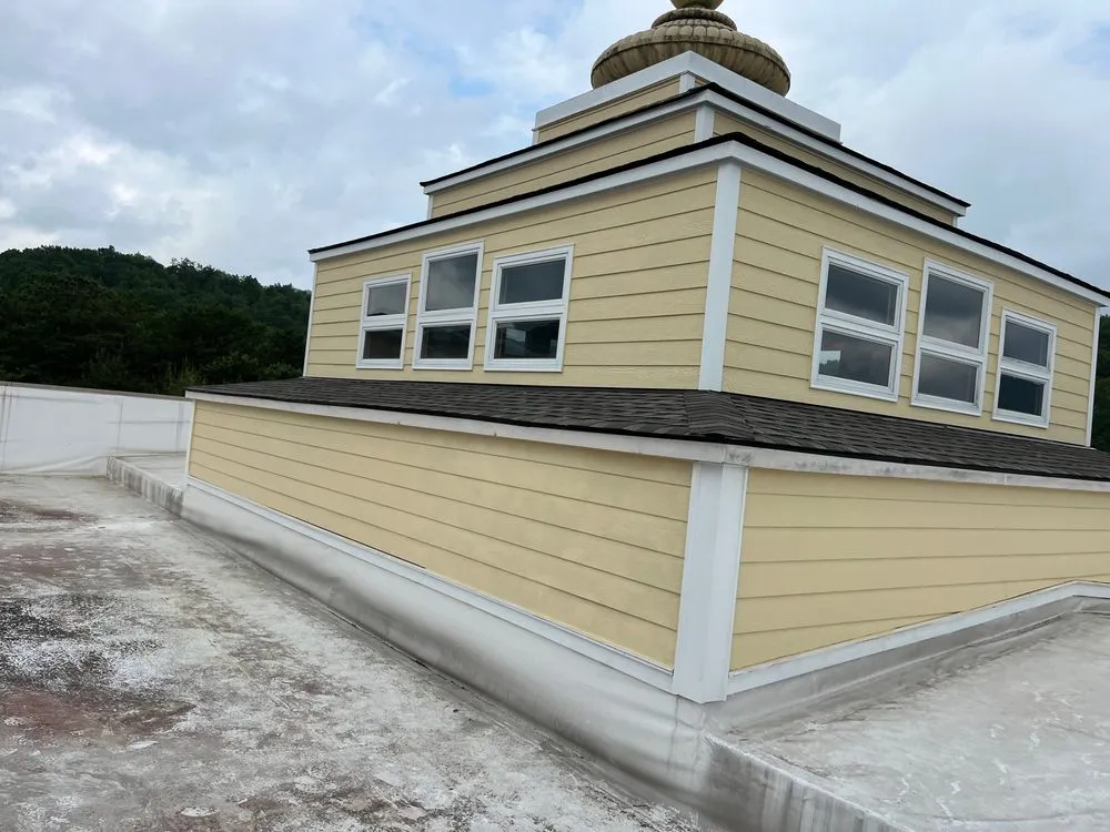 Slide of Keyway Construction and Roofing