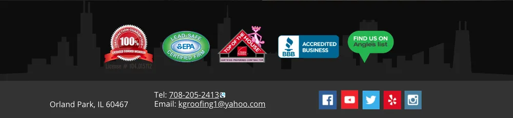 Slide of KG Roofing & Construction