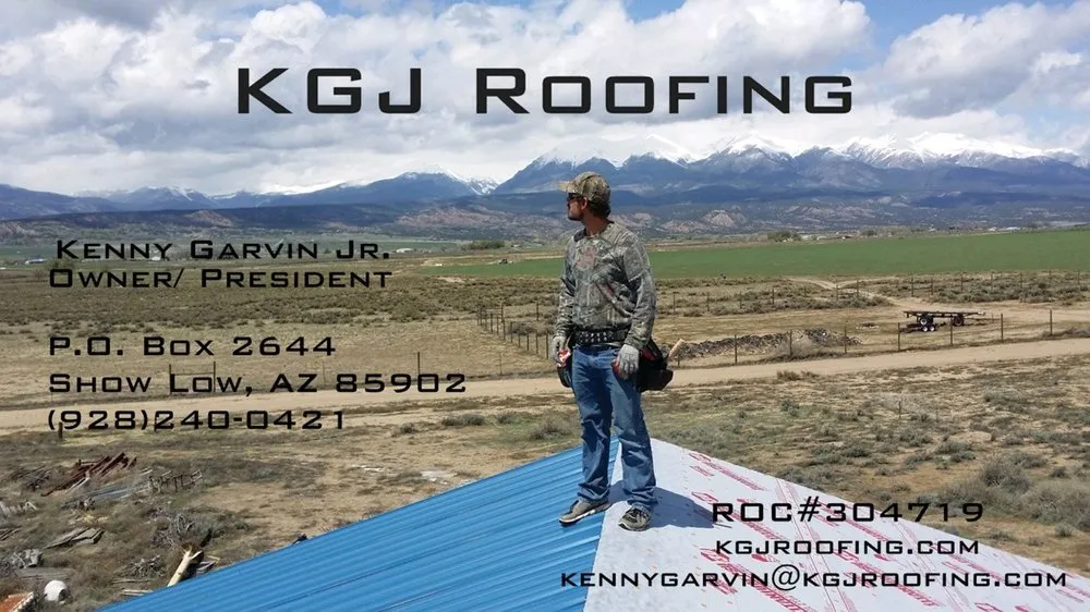 Slide of KGJ Roofing