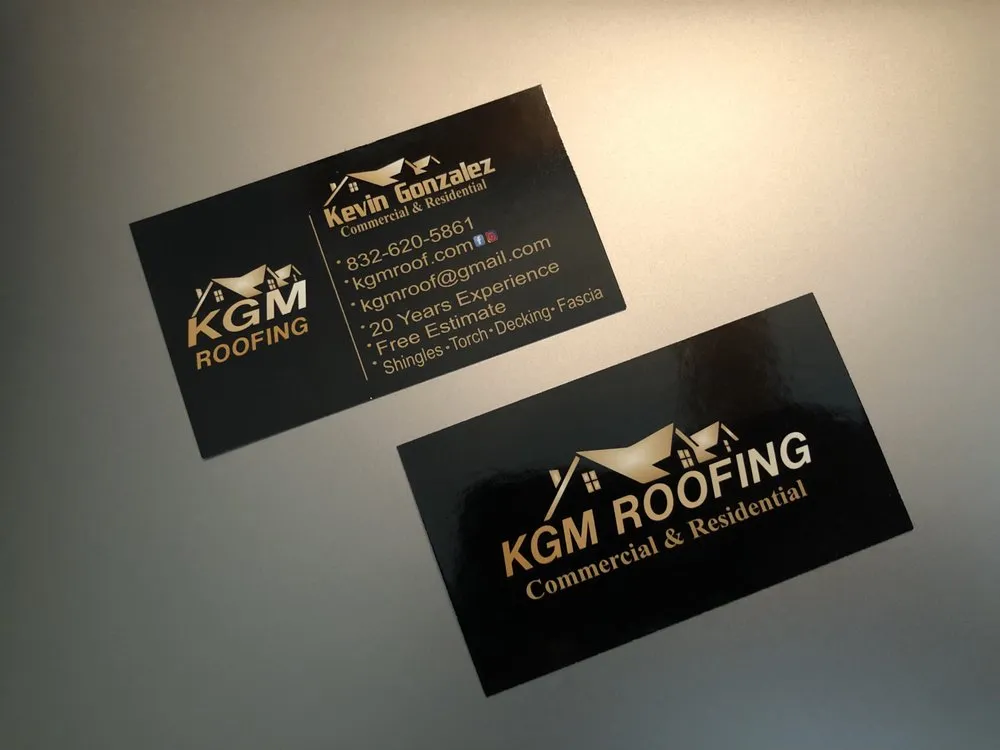 Slide of KGM Roofing
