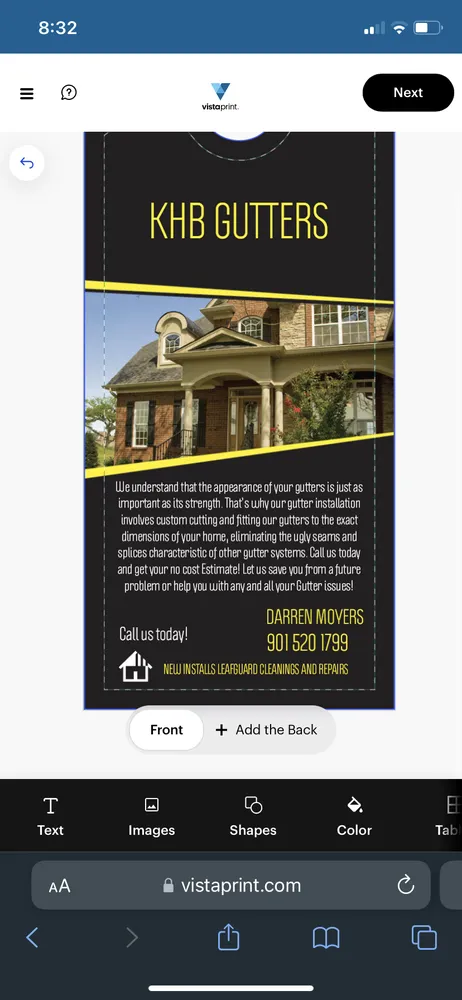 Slide of KHB Gutters