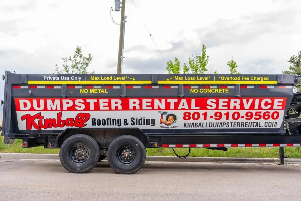 Reliable roof replacement experts serving Daniel, UT - Kimball Dumpster Rentals