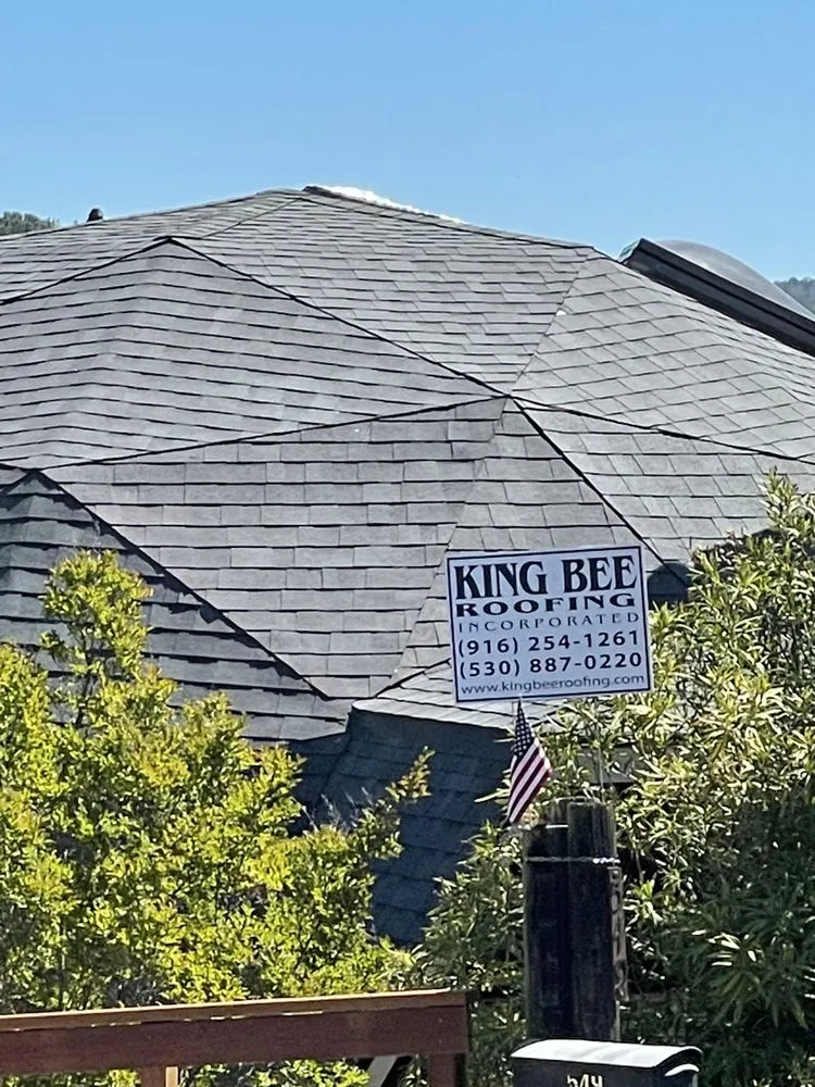 Slide of King Bee Roofing